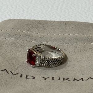 David Yurman Garnet Ring size 7